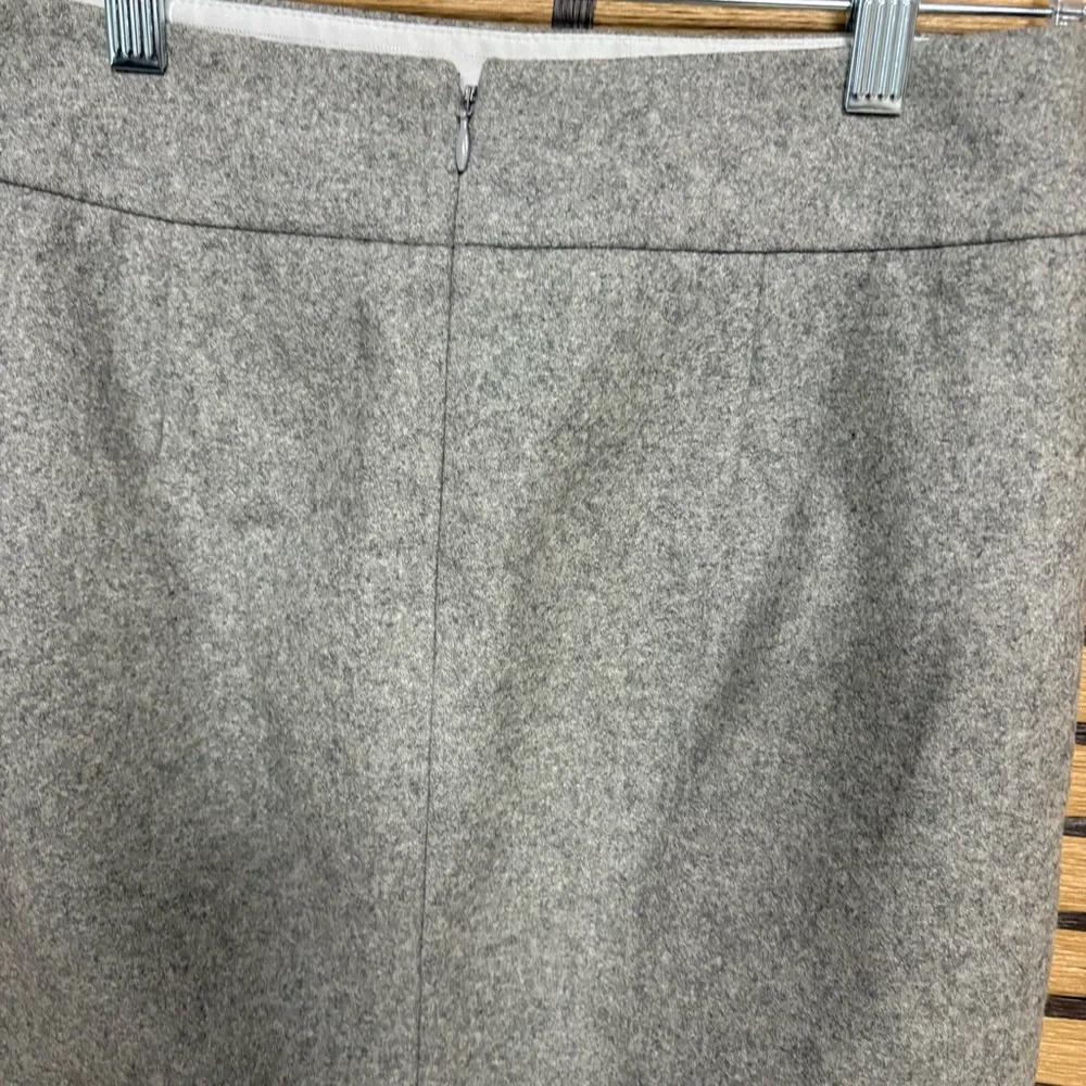 J. Crew Gray Wool Blend Skirt‎ Size 0
